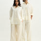 Butter Yellow Linen Co-Ord Set