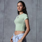 Baby Tee Light Pink & Mint Green - Pack Of 2