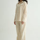 Off-White Linen-Cotton Co-Ord Set