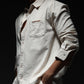 Off-White Linen-Cotton Co-Ord Set