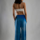Spray Wash Baggy Joggers - Blue