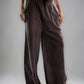 Spray Wash Baggy Joggers - Brown