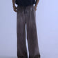 Spray Wash Baggy Joggers - Brown