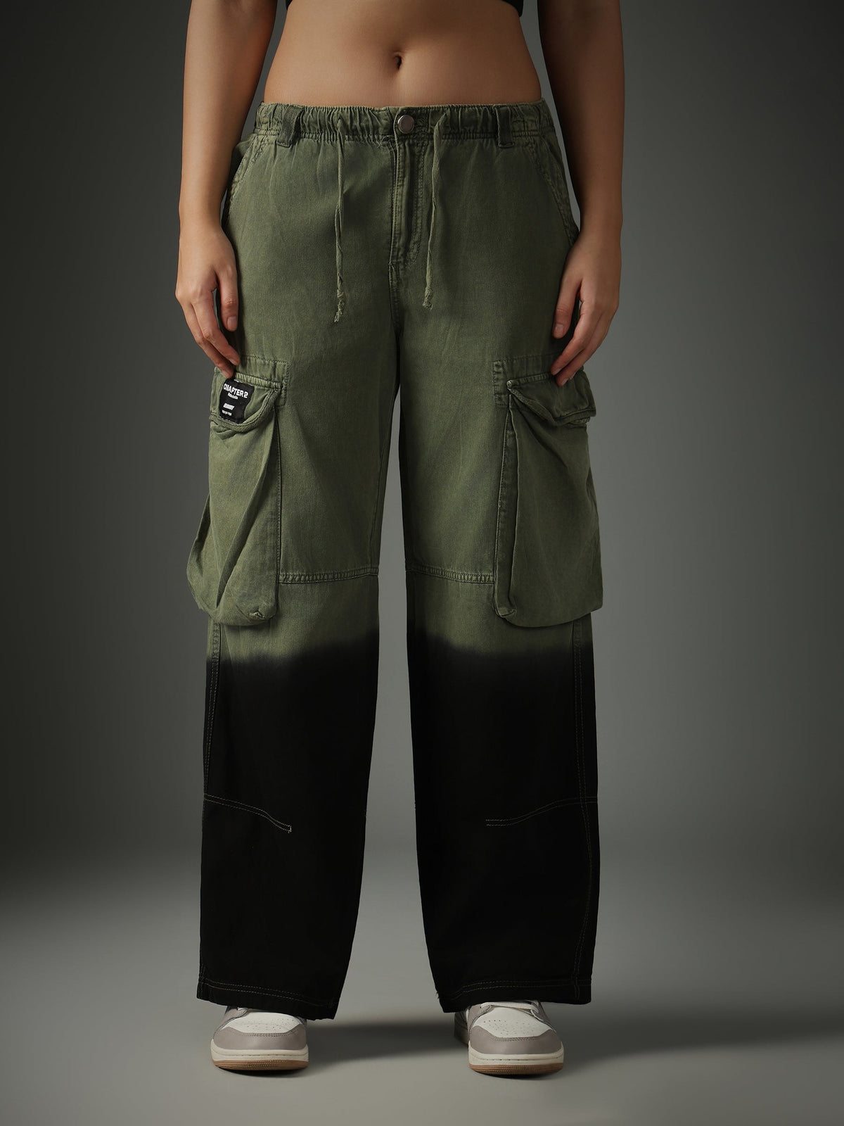 Olive Ombre Cargo