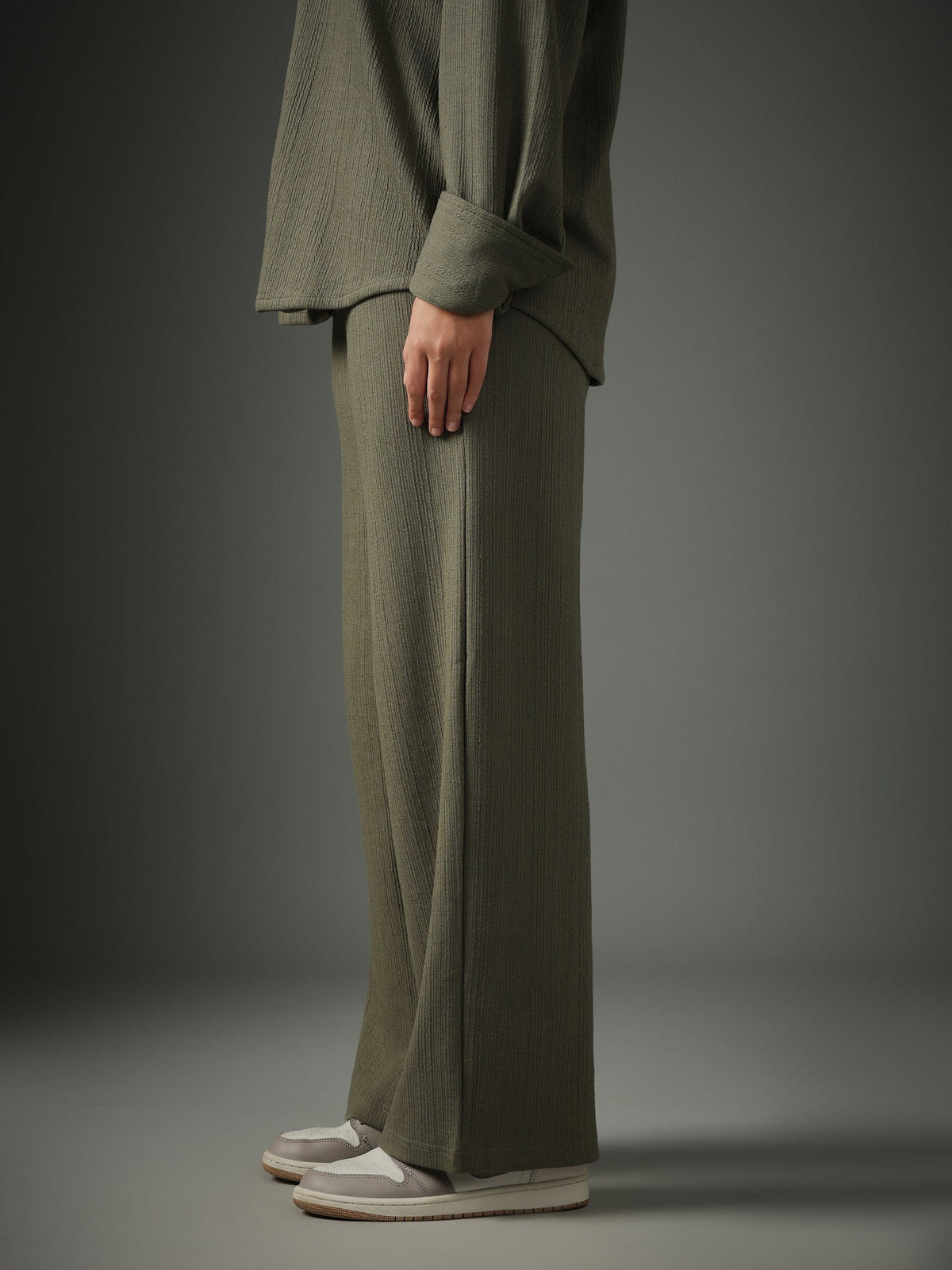 Crossknit Olive Pant