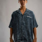 Washed Waffle Blue Shirt