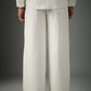 Crossknit White Pants
