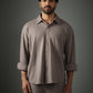 Crossknit Grey Shirt