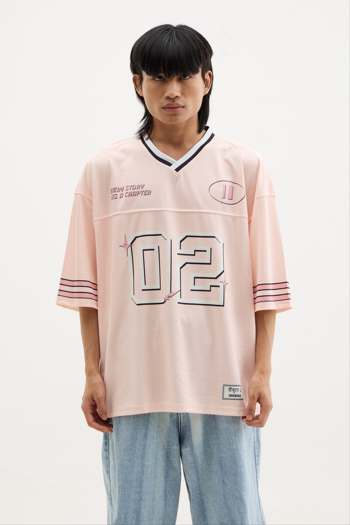 Pink Blush Denims,02 Jersey, untamed white Tshirt…