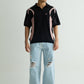 Black Knit Polo