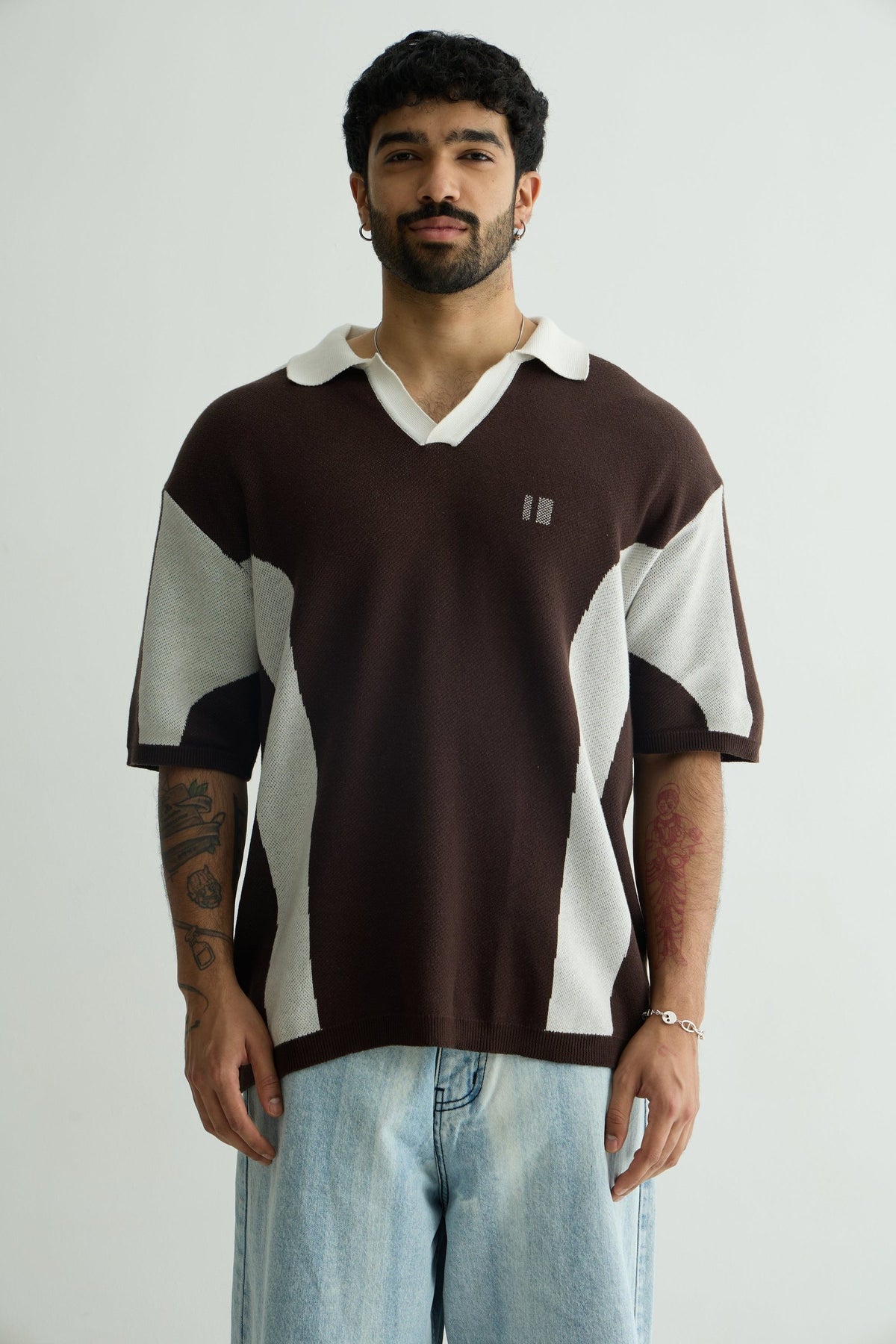 Mocha Knit Polo