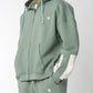 Sea Green Everyday Zipper Hoodie