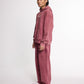 Burgundy washed Hoodie