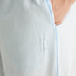 Sky Blue Washed Cotton Viscose Pant