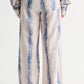 Tie Dye Cotton Viscose Pant