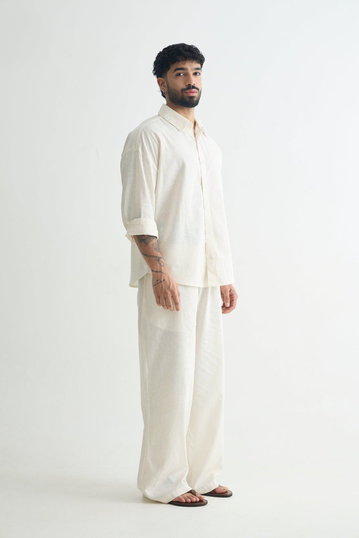 Off-White Linen Shirt