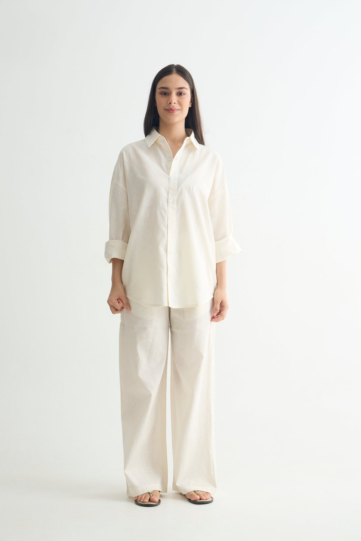 Off-White Linen Shirt