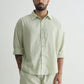 Sage Olive Linen Shirt