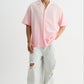 Pink Ombre Half Sleeve Shirt