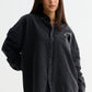 Black Washed Cotton Viscose Shirt