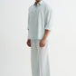 Sky Blue Washed Cotton Viscose Shirt