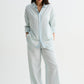 Sky Blue Washed Cotton Viscose Shirt