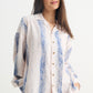 Tie Dye Cotton Viscose Shirt