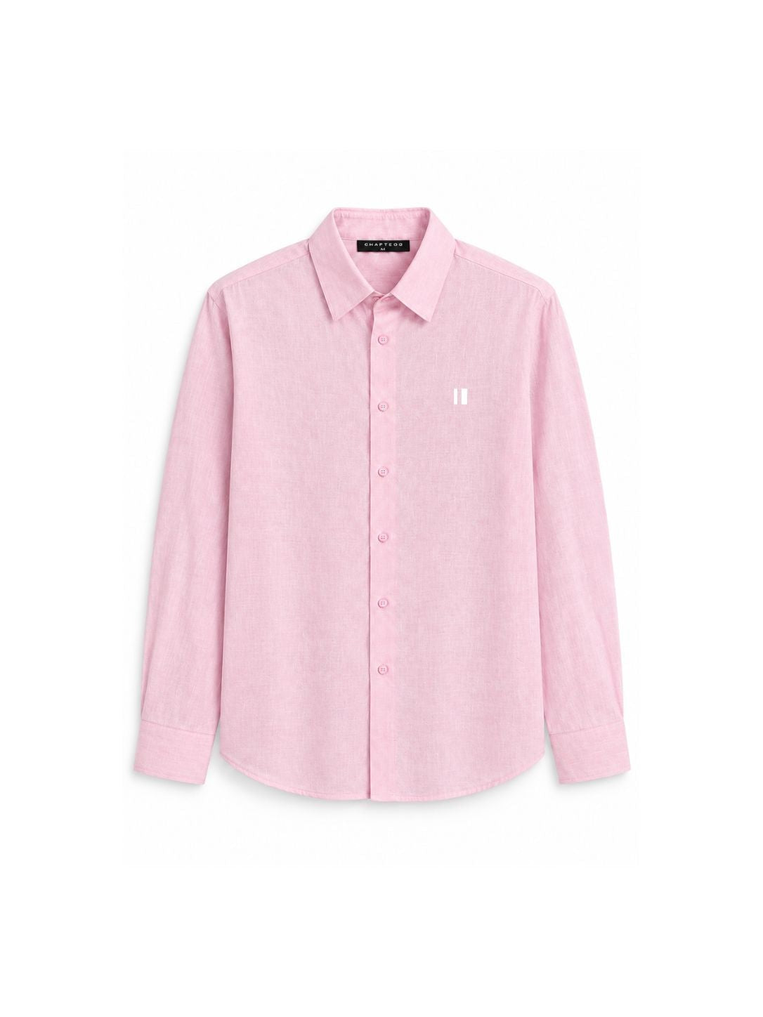 Blush Pink Linen Shirt