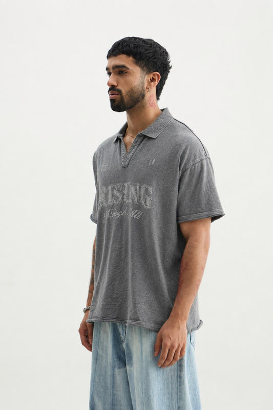 Black Wash Rising Through All Polo