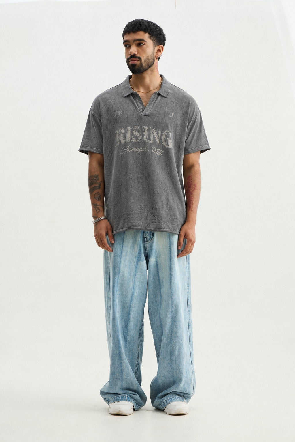 Black Wash Rising Through All Polo