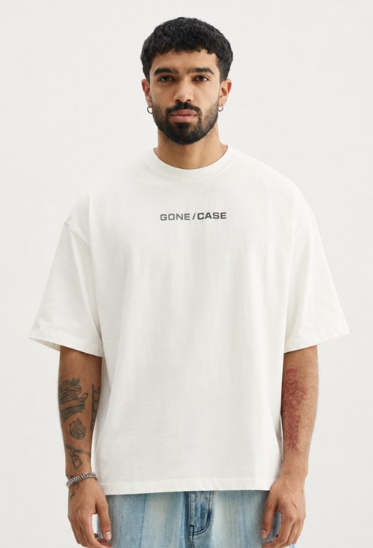 White Gone/Case T-shirt