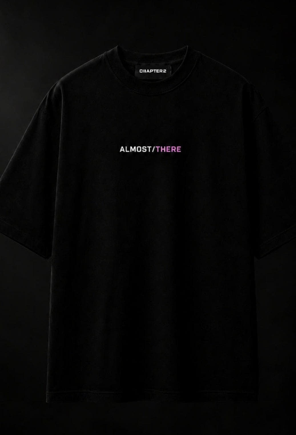 Almost/There Black T-shirt