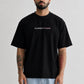 Almost/There Black T-shirt