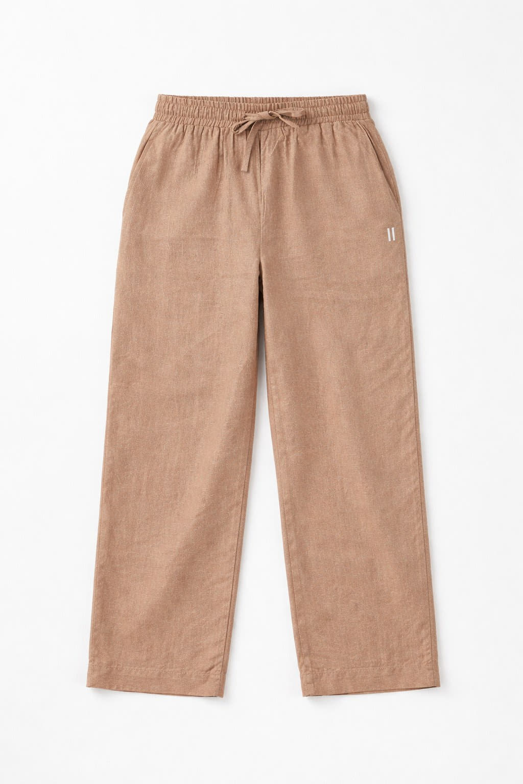 Mocha Brown Linen Pants Jr