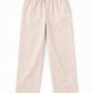 Coffee Linen Pants Jr