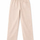 Coffee Linen Pants Jr