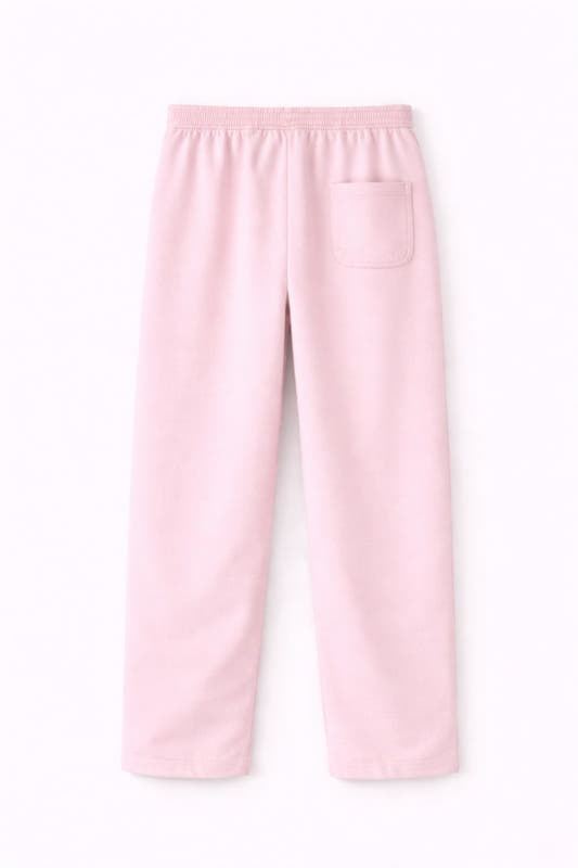 Baby Pink Linen Pants Jr