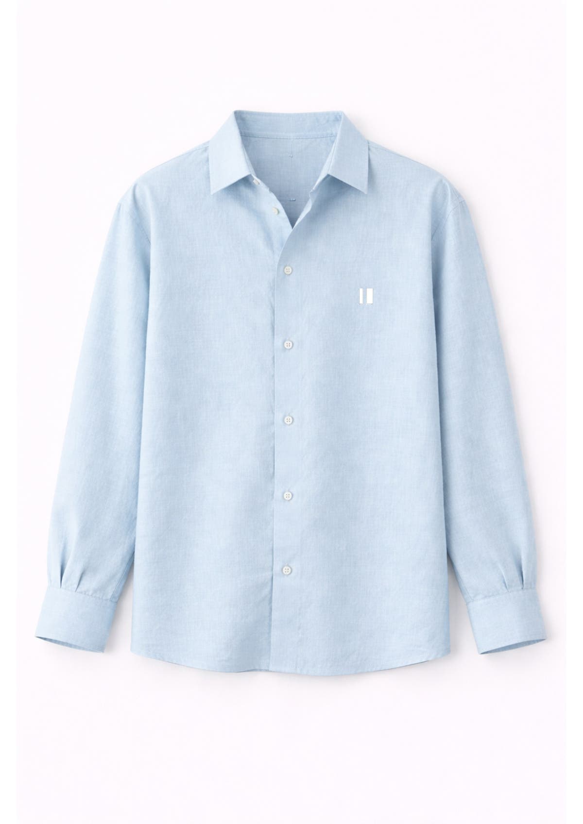 Light Blue Linen Shirt Jr