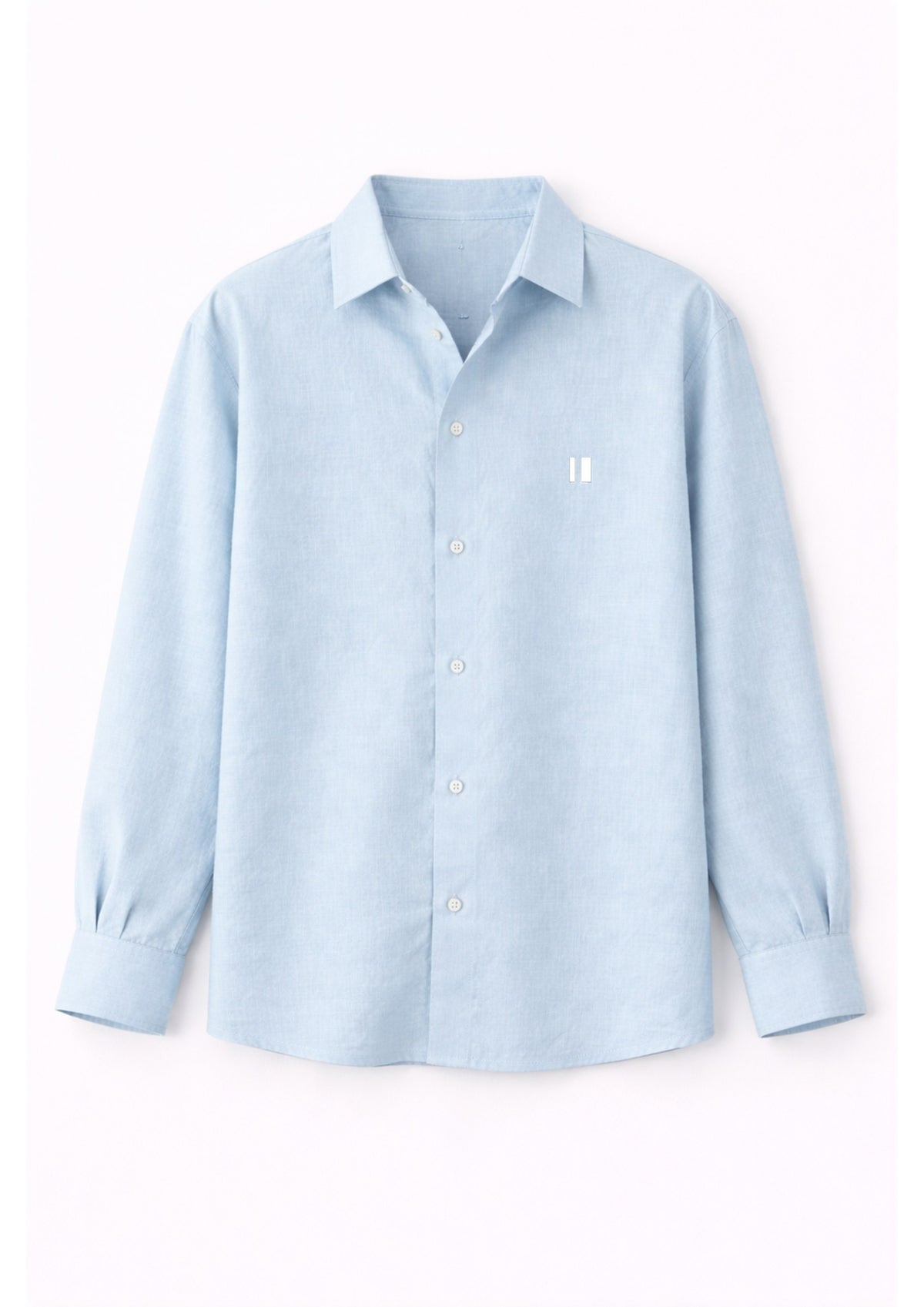 Light Blue Linen Shirt Jr