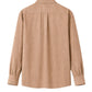 Mocha Brown Linen Shirt Jr