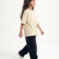 Sand Solid T-Shirt Jr