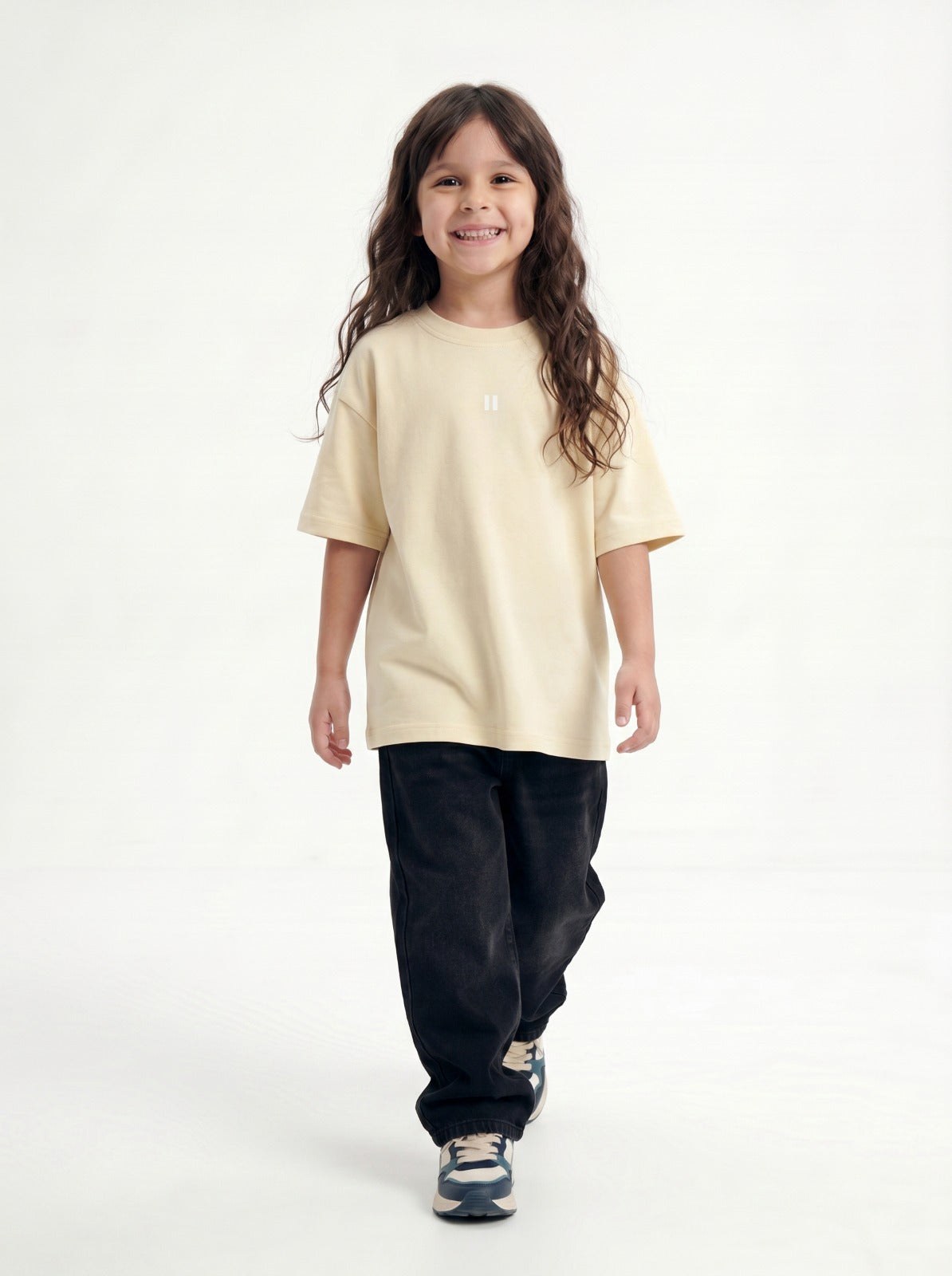 Sand Solid T-Shirt Jr