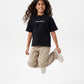 Black Unbothered T-Shirt Jr