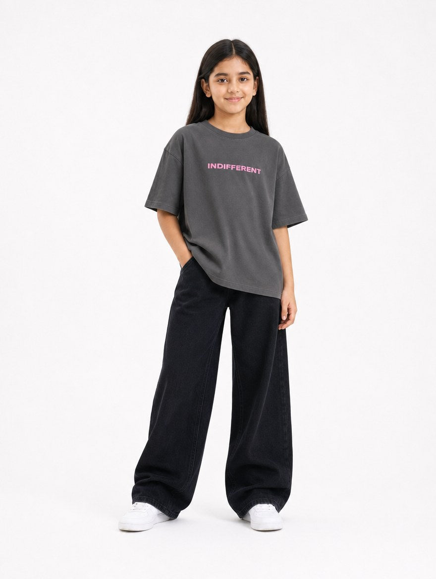Grey Indifferent T-Shirt Jr