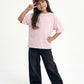 Light Pink Washed T-Shirt Jr