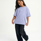 Cloud Blue Solid T-Shirt Jr