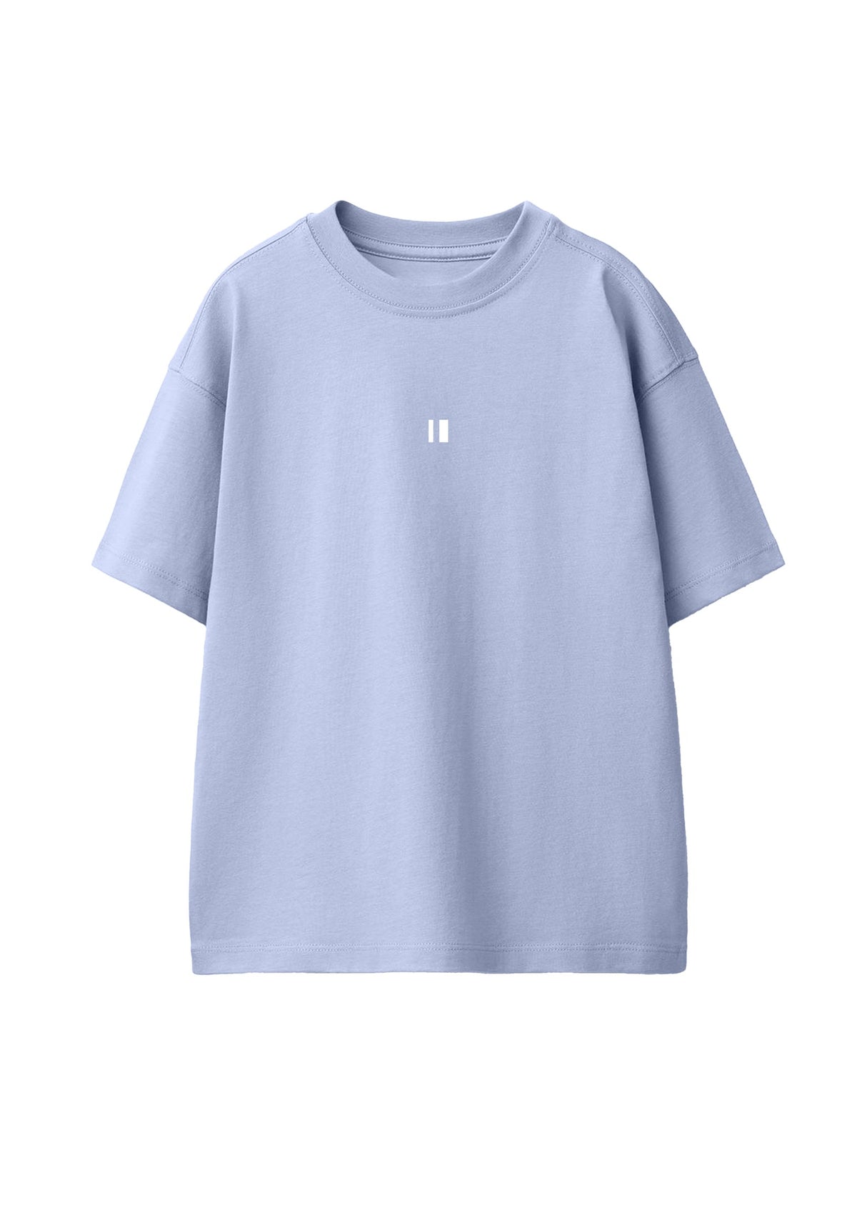 Cloud Blue Solid T-Shirt Jr