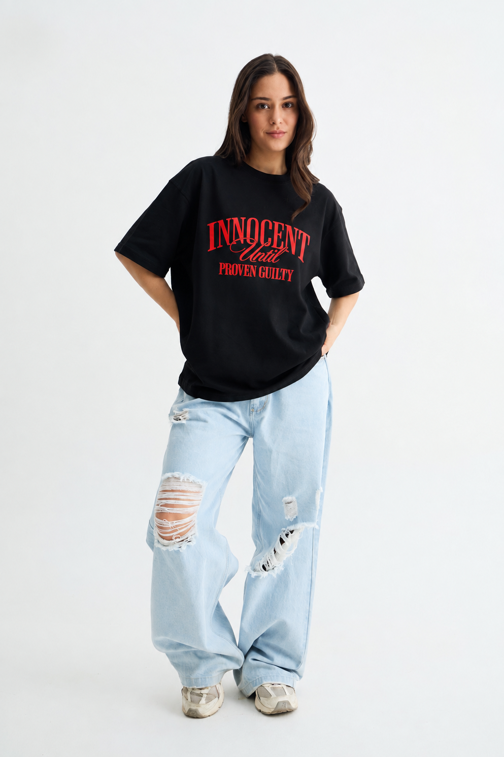 Black & Red Innocent Until Proven Guilty