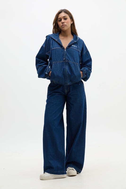 Indigo Denim Joggers