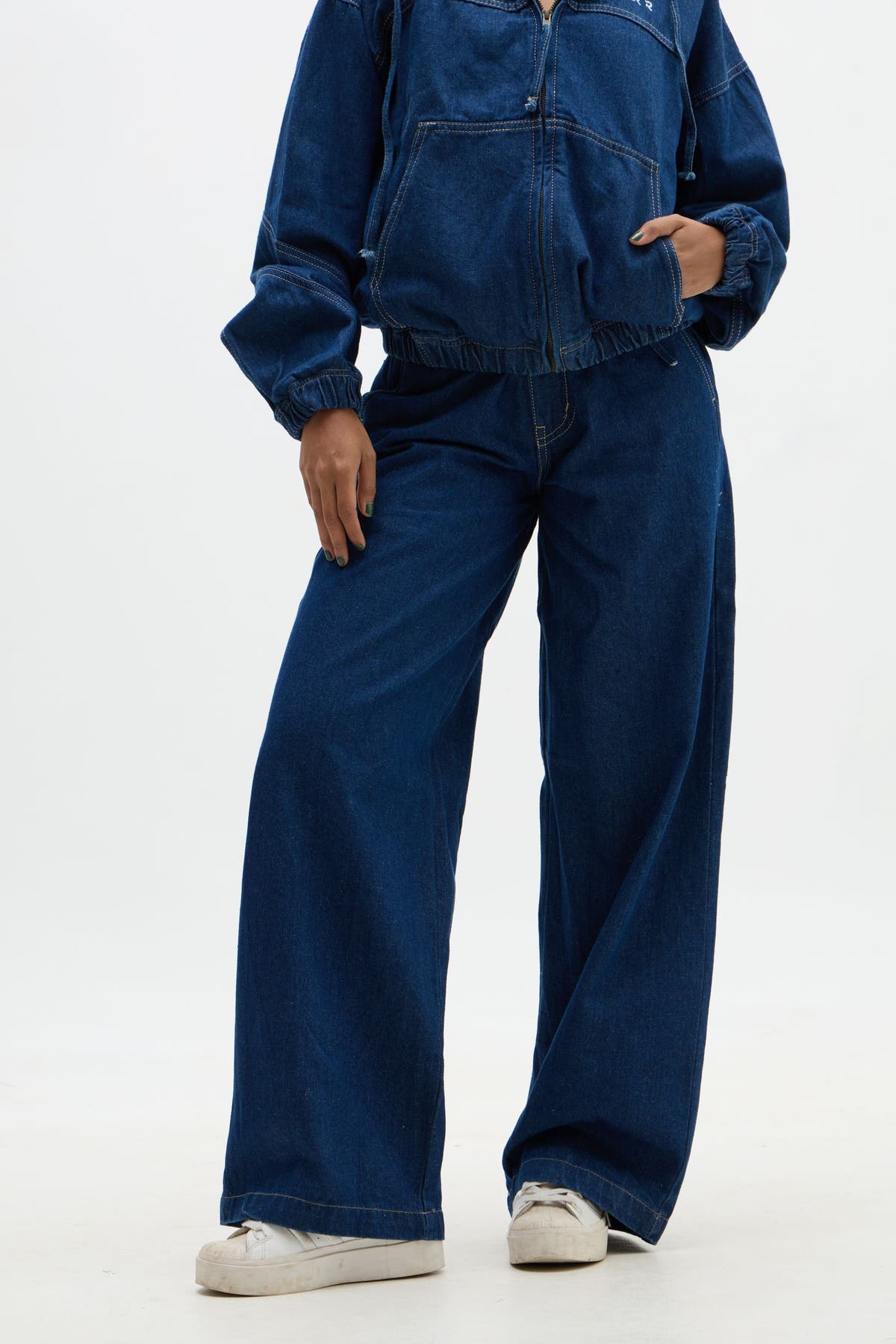 Indigo Denim Joggers